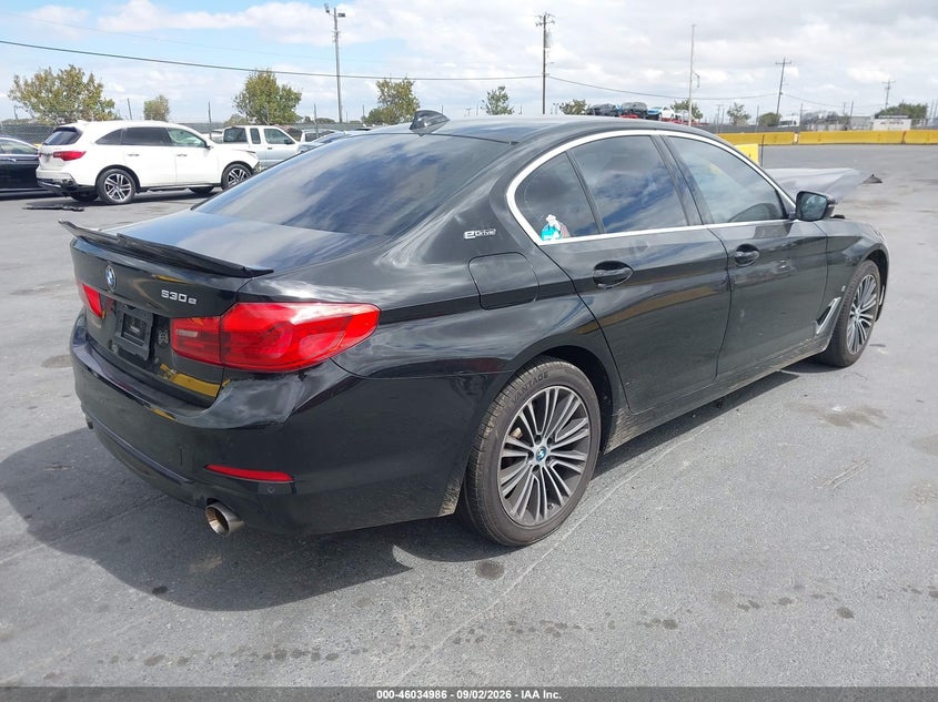Vin: wbaja9c5xkb393409, lot: 46534405, bmw 530e iperformance 20194