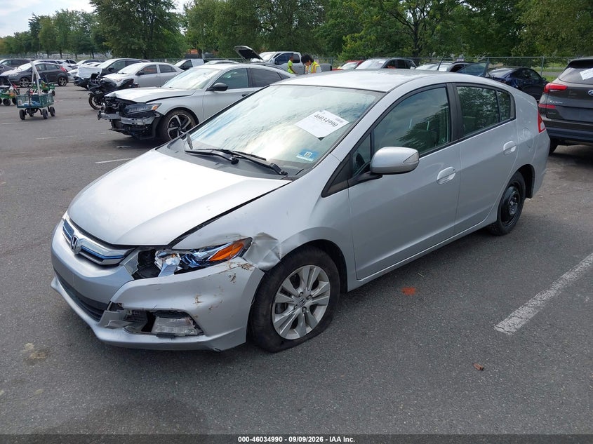 Vin: jhmze2h73cs005576, lot: 46534409, honda insight ex 20122