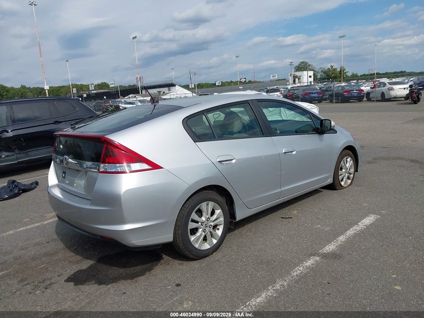 Vin: jhmze2h73cs005576, lot: 46534409, honda insight ex 20124