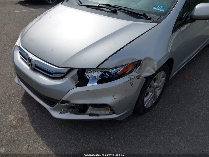 HONDA INSIGHT 2012 VIN JHMZE2H73CS005576