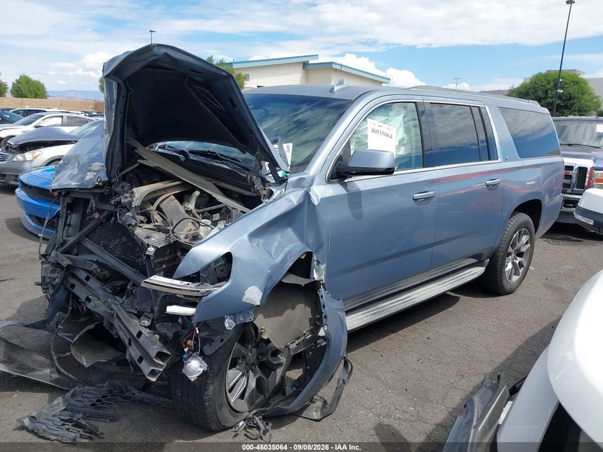 Vin: 1gnskhkc4gr292032, lot: 46534483, chevrolet suburban lt 20162