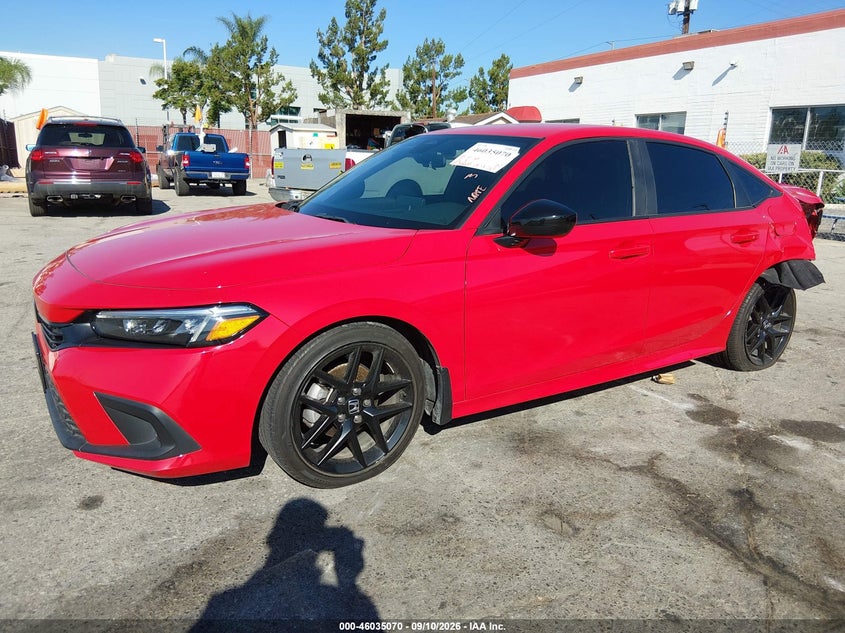 Vin: 2hgfe2f59rh580319, lot: 46534489, honda civic sport 20242