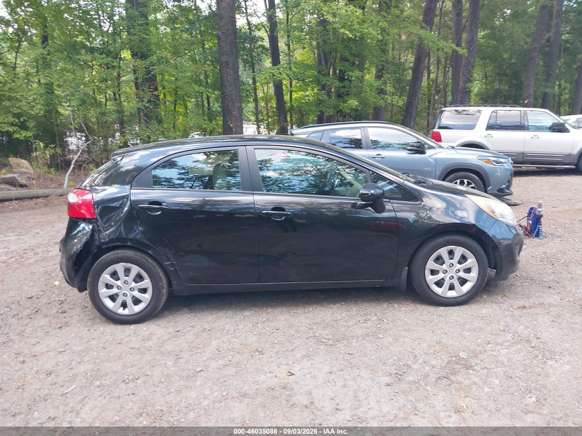 KIA RIO 2014 VIN KNADM5A39E6410390