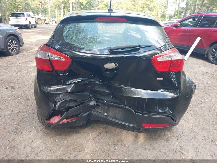 KIA RIO 2014 VIN KNADM5A39E6410390