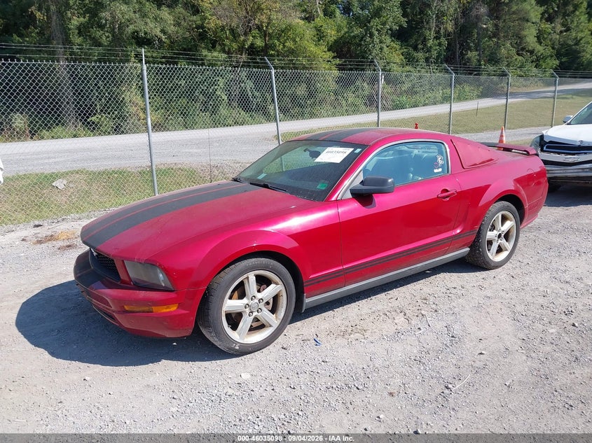 FORD MUSTANG 2008 VIN 1ZVHT80N785205962
