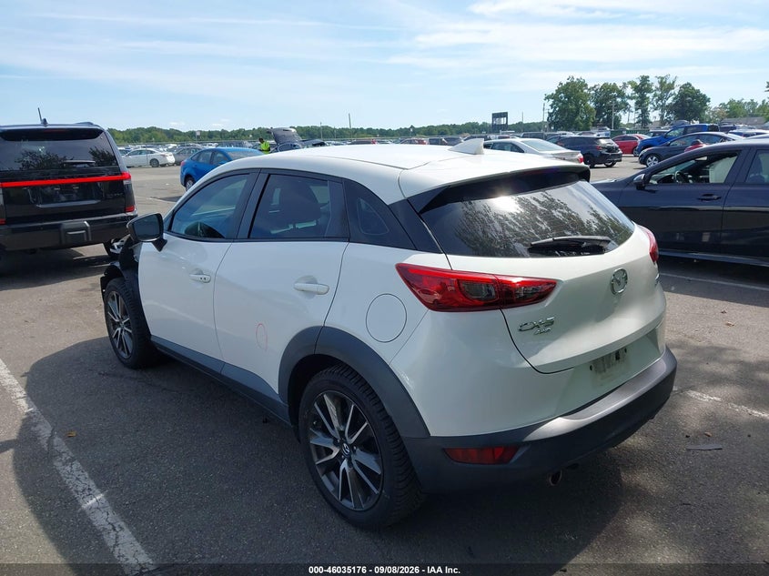 Vin: jm1dkfc76h0173914, lot: 46534595, mazda cx-3 touring 20173