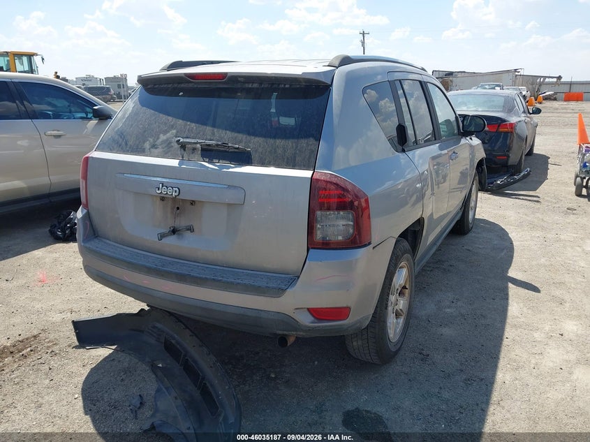 Vin: 1c4njcbaxfd138530, lot: 46534606, jeep compass sport 20154