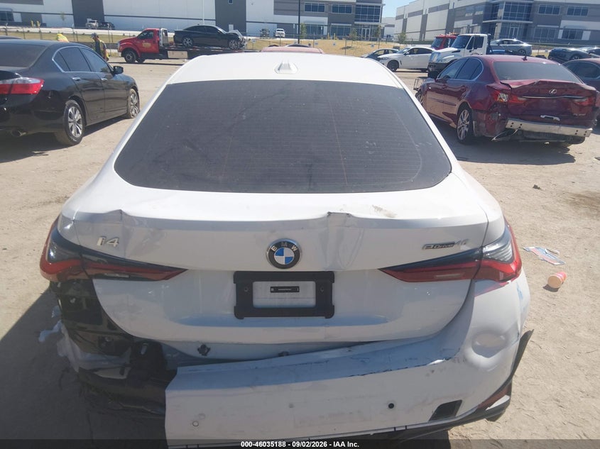 2026 BMW i4 (VIN: WBY63HD0XTFW15567)