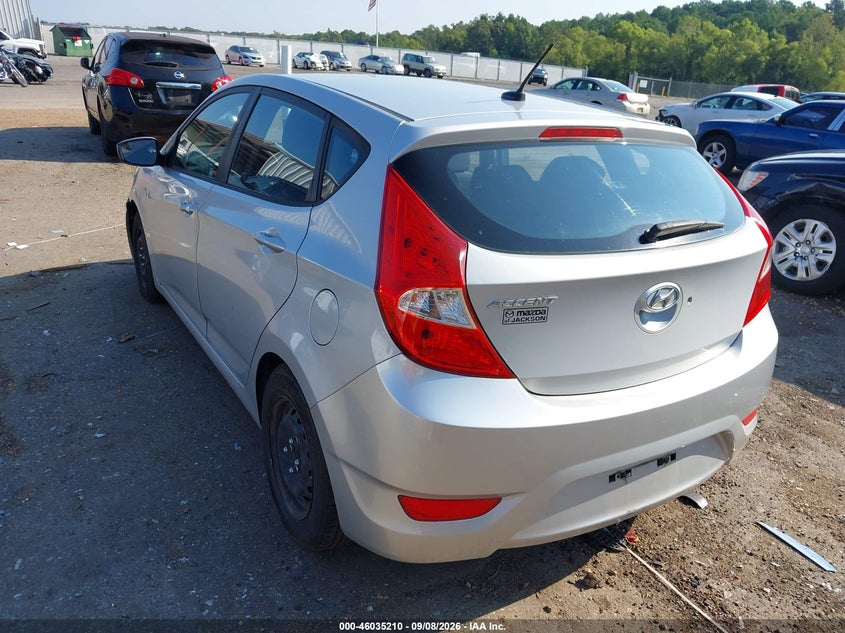 Vin: kmhct5ae3gu277381, lot: 46534629, hyundai accent se 20163