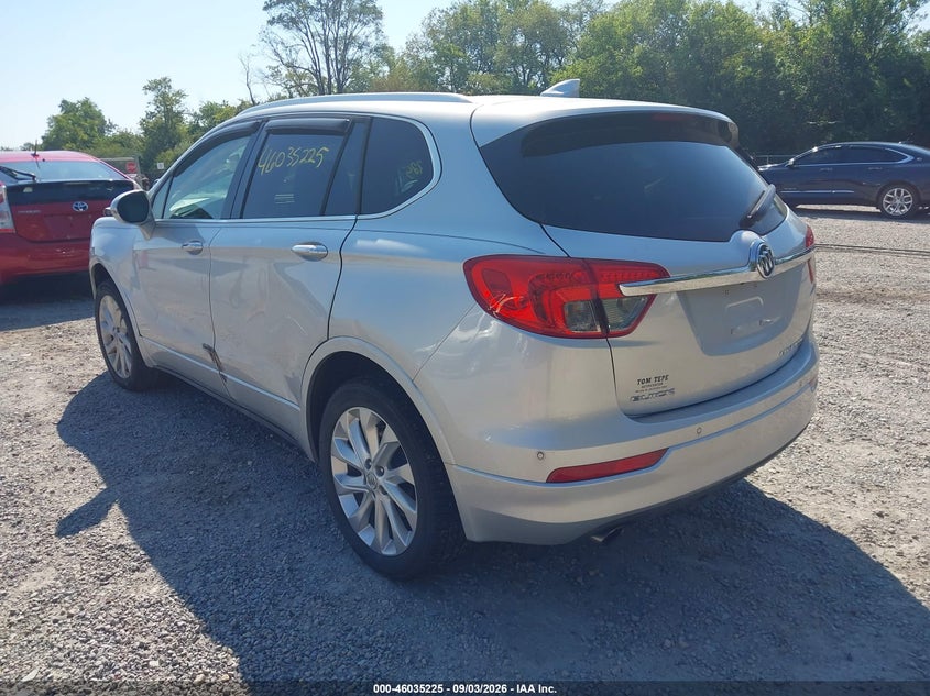 Vin: lrbfxesx4gd243101, lot: 46534644, buick envision premium i 20163