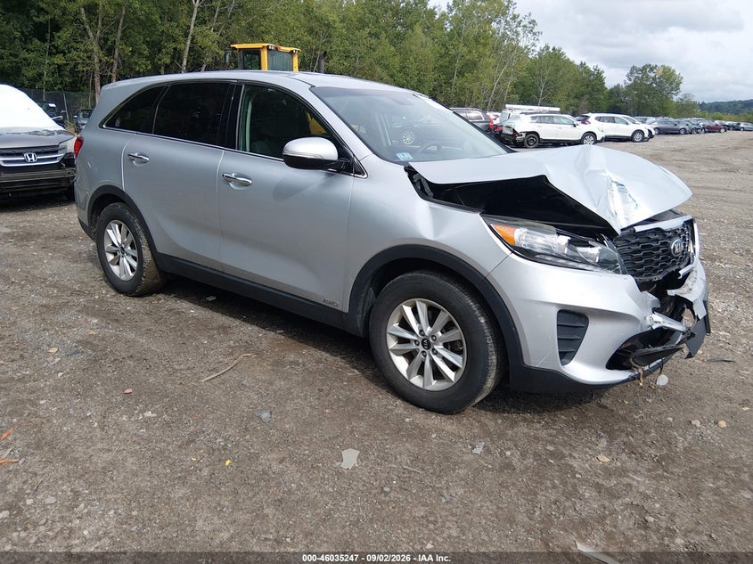 Vin: 5xypgda58kg558736, lot: 46534666, kia sorento 3.3l lx 2019 img_1