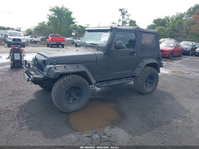 2006 JEEP WRANGLER SPORT UTILITY VEHICLE 4.0L I-6 REGULAR , 190HP
