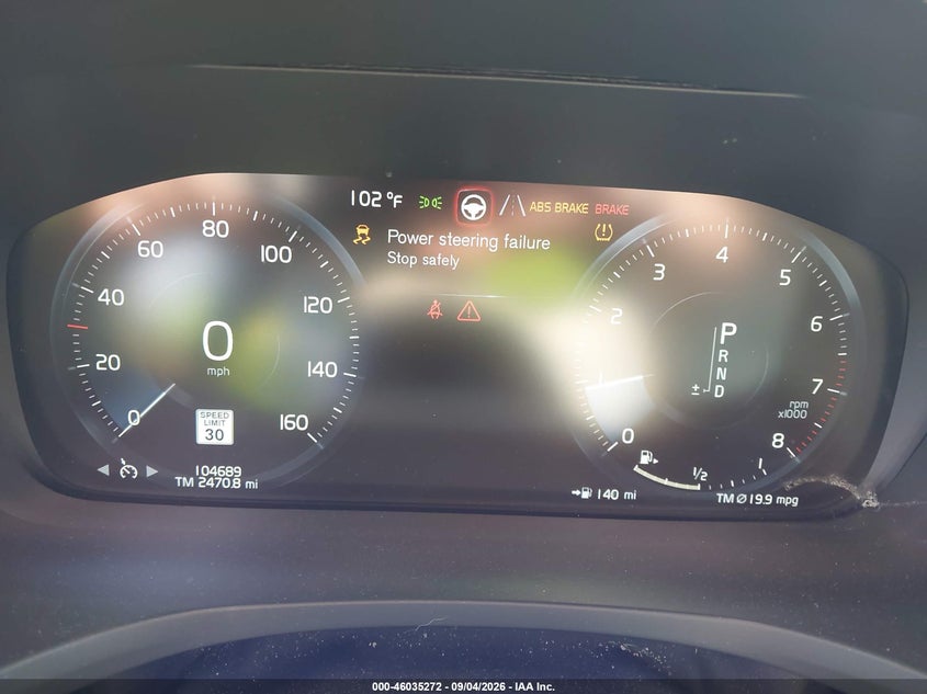 2020 VOLVO S60 auction photo 7