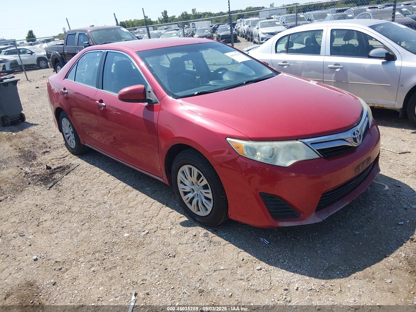 2012 TOYOTA CAMRY auction photo 1
