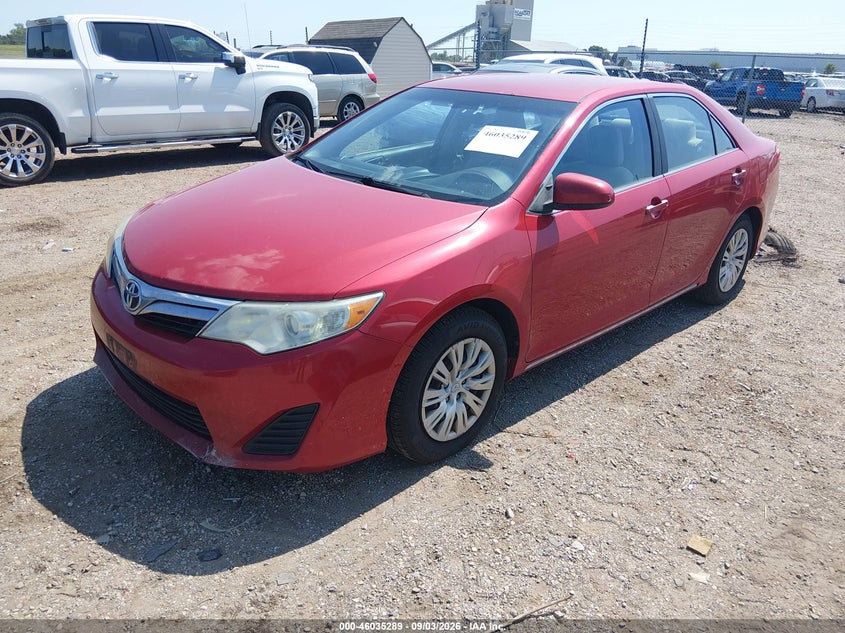 2012 TOYOTA CAMRY auction photo 2