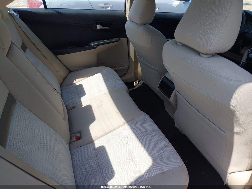 2012 TOYOTA CAMRY auction photo 8