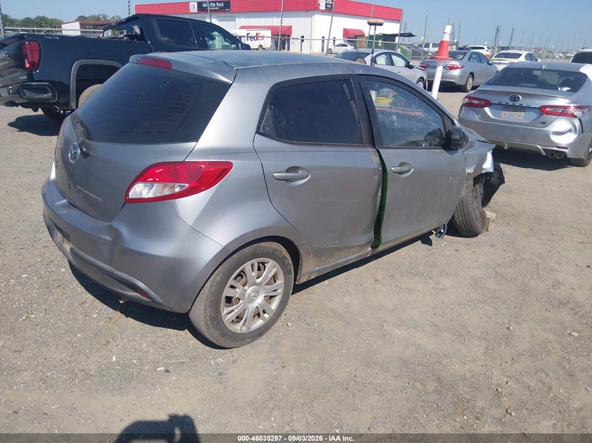 2013 MAZDA MAZDA2 auction photo 4