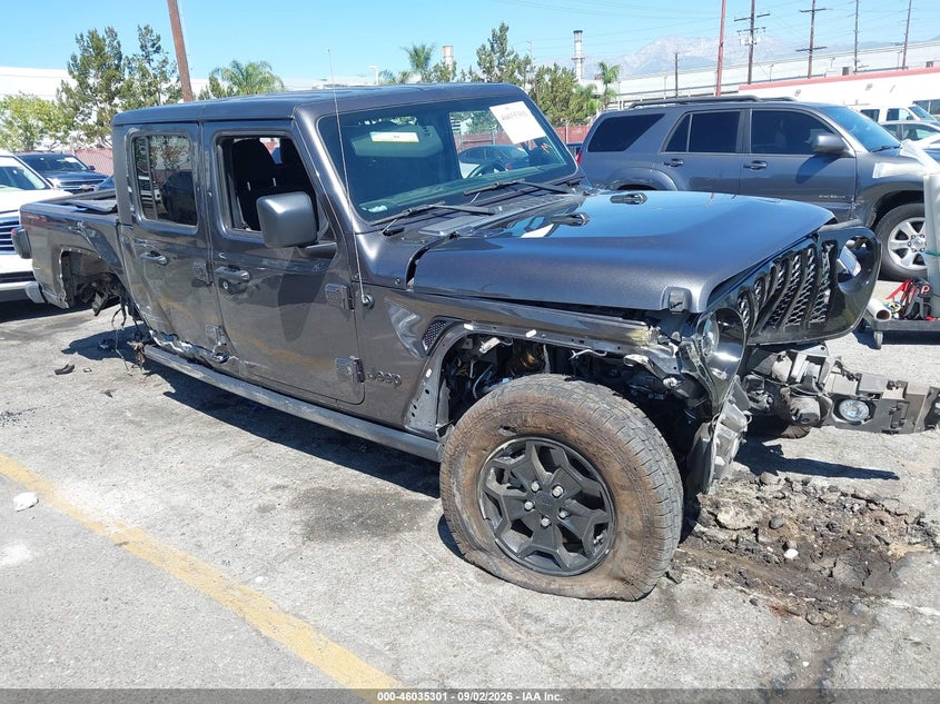 Vin: 1c6hjtag4ml572231, lot: 46534720, jeep gladiator willys 4x4 2021 img_1