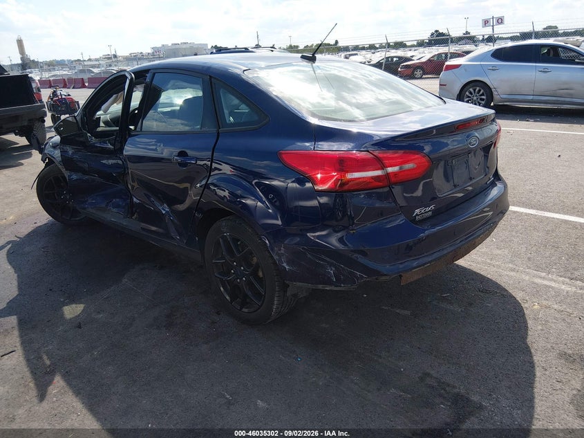 Vin: 1fadp3f24gl202586, lot: 46534721, ford focus se 20163