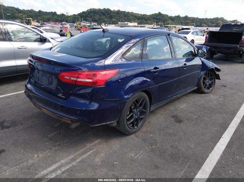 Vin: 1fadp3f24gl202586, lot: 46534721, ford focus se 20164