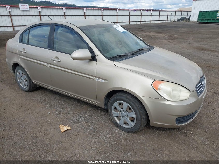 2007 HYUNDAI ACCENT auction photo 1