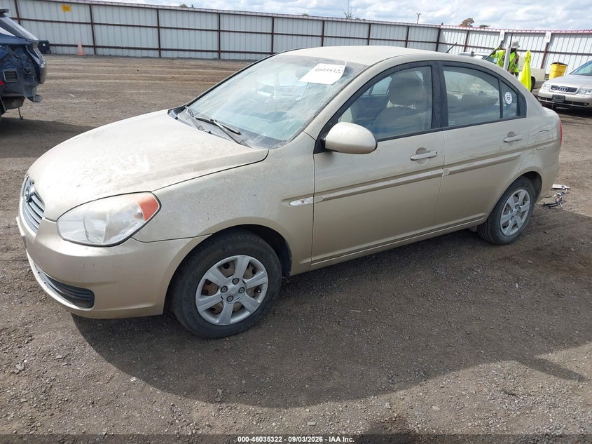 2007 HYUNDAI ACCENT auction photo 2