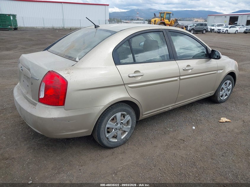 2007 HYUNDAI ACCENT auction photo 4