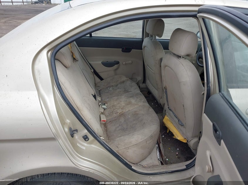 2007 HYUNDAI ACCENT auction photo 8