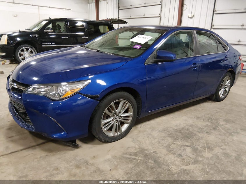 Vin: 4t1bf1fkxfu980825, lot: 46534745, toyota camry se 20152