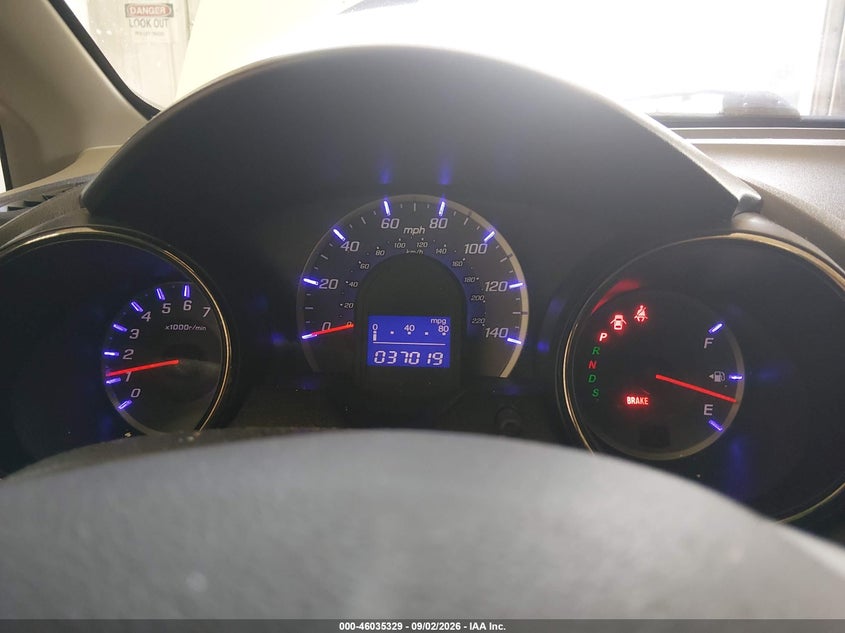 HONDA FIT 2013 VIN JHMGE8H51DC072312