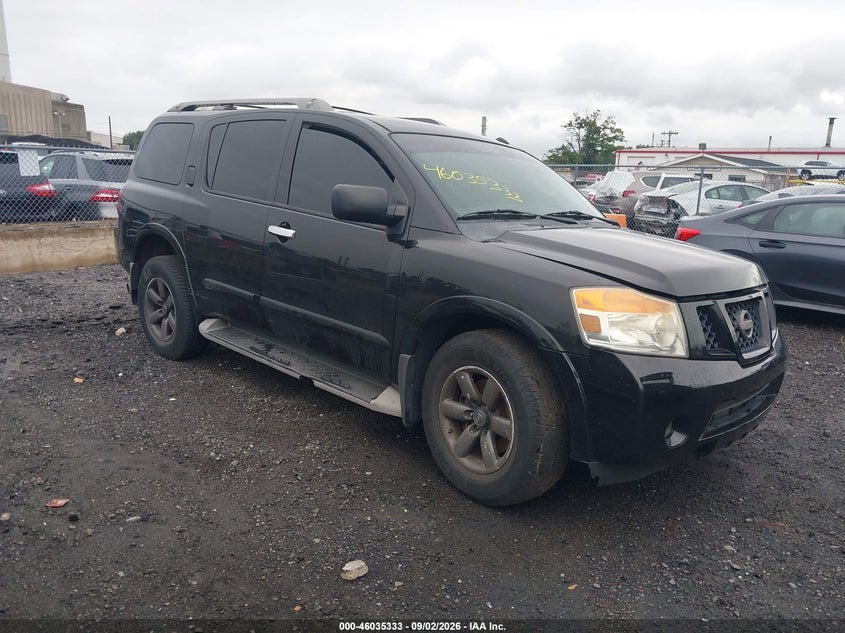 2013 Nissan Armada Sv, Износ, IAAI, VIN 5N1AA0NC8DN602928