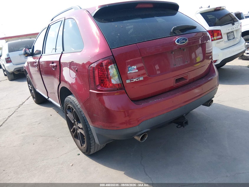 2013 FORD EDGE auction photo 3