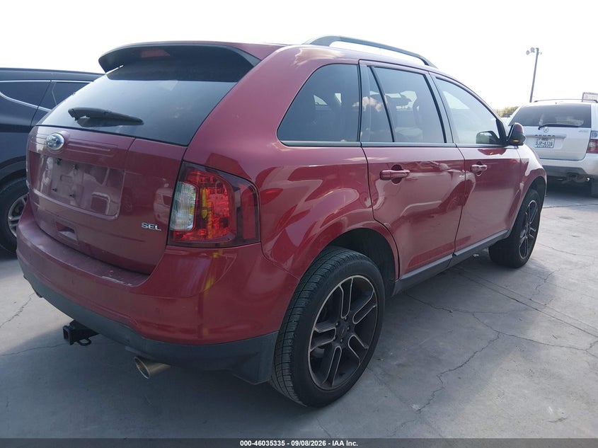 2013 FORD EDGE auction photo 4