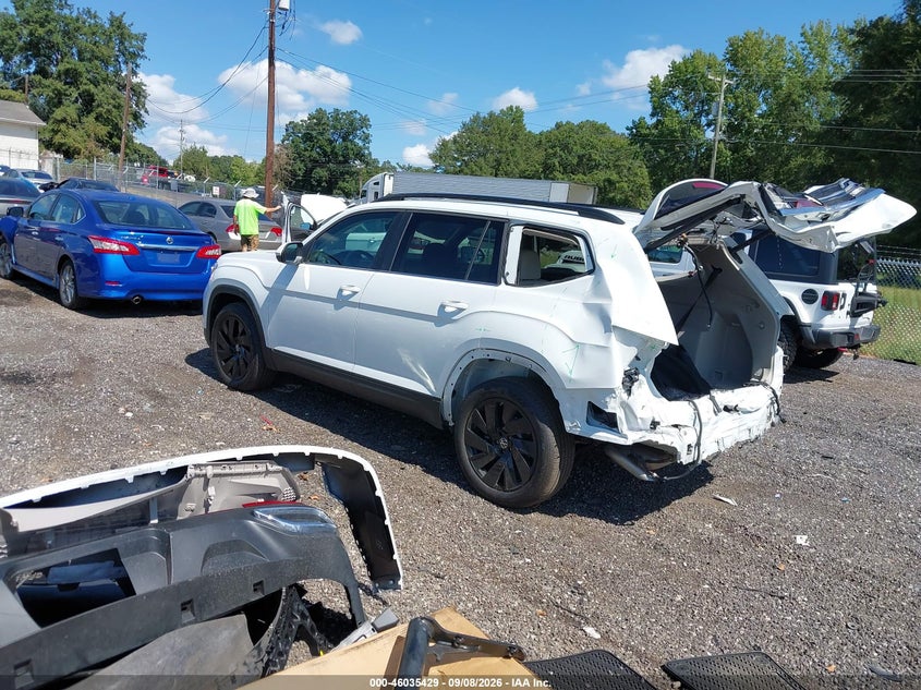 Vin: 1v2jr2ca2sc501868, lot: 46534848, volkswagen atlas 2.0t se w/technology 20253