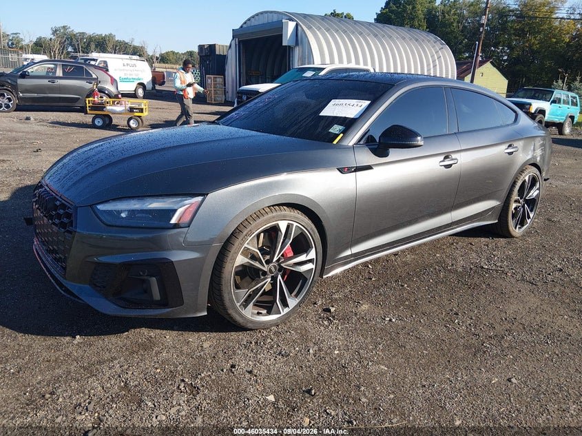 Vin: wauc4cf54na004525, lot: 46534853, audi s5 sportback premium plus tfsi quattro tiptronic 20222