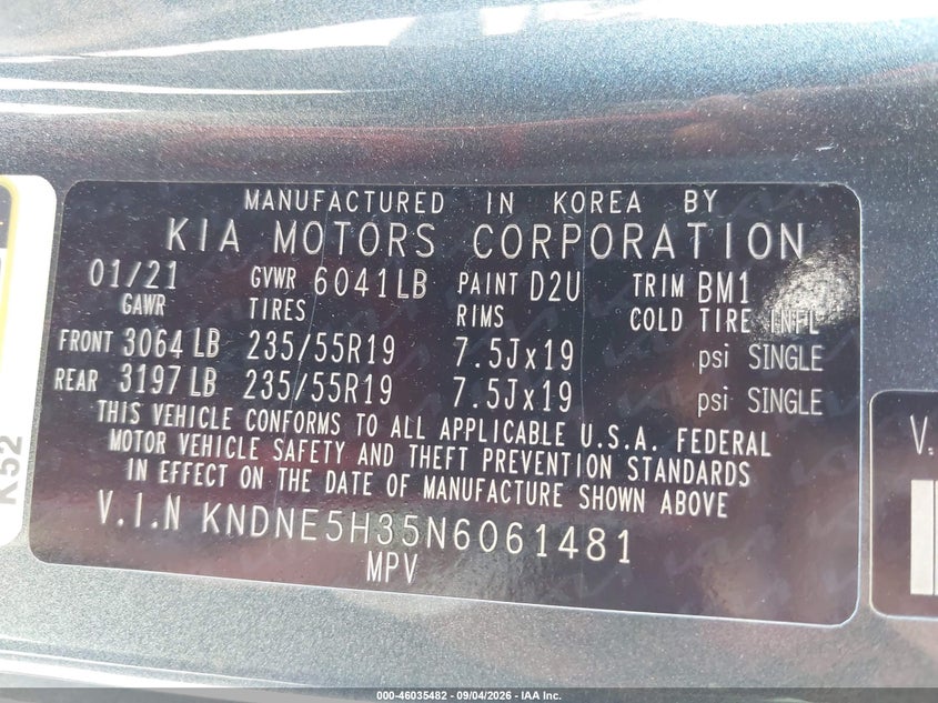 2022 KIA CARNIVAL MPV SX · Photo 9