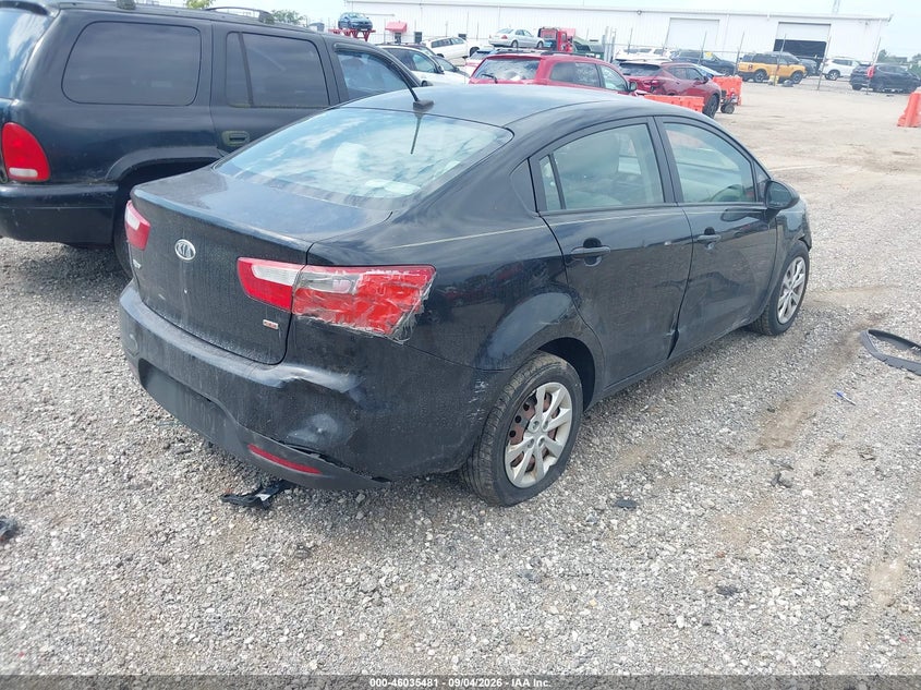 2012 KIA RIO auction photo 4