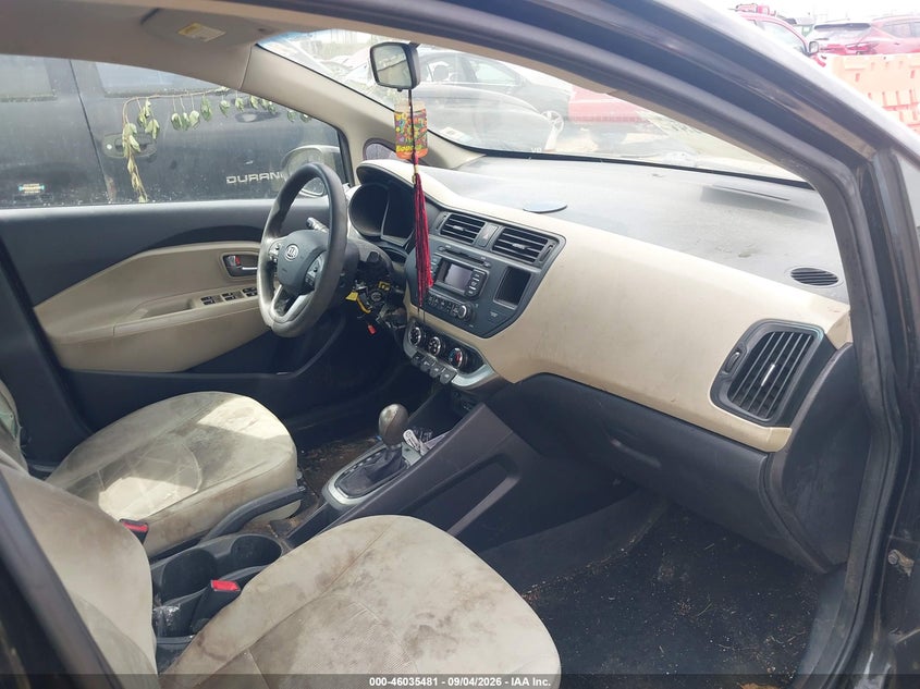 2012 KIA RIO auction photo 5