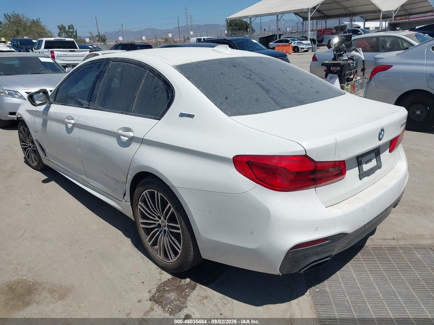 BMW 530E 2019 VIN WBAJA9C51KB398594