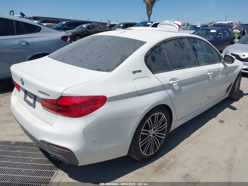 BMW 530E 2019 VIN WBAJA9C51KB398594