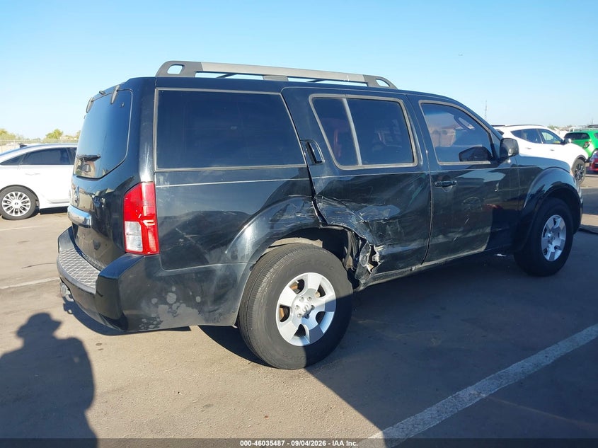 NISSAN PATHFINDER 2011 VIN 5N1AR1NN5BC625382