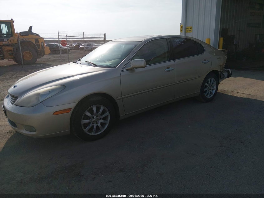 LEXUS ES 330 2004 VIN JTHBA30G145037196