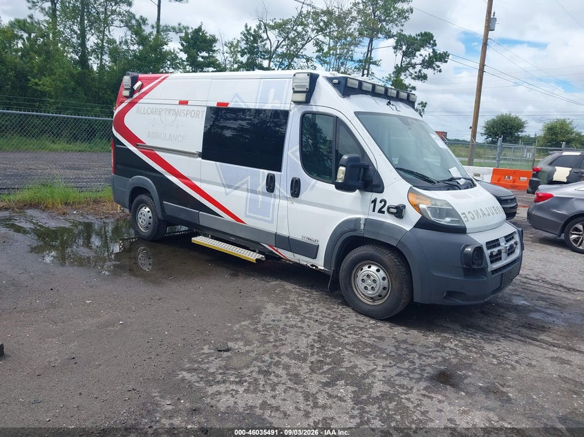 2017 RAM PROMASTER 3500 auction photo 1