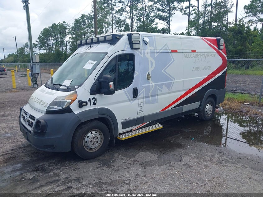 2017 RAM PROMASTER 3500 auction photo 2