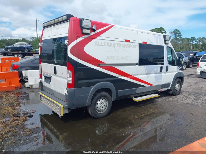 2017 RAM PROMASTER 3500 auction photo 4
