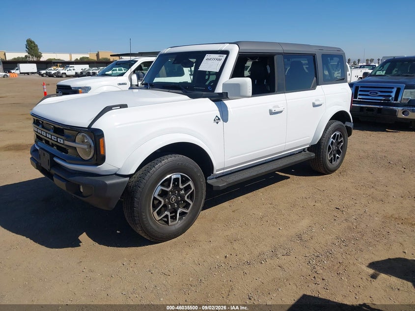 Vin: 1fmde8bh7rlb34094, lot: 46534919, ford bronco outer banks 20242