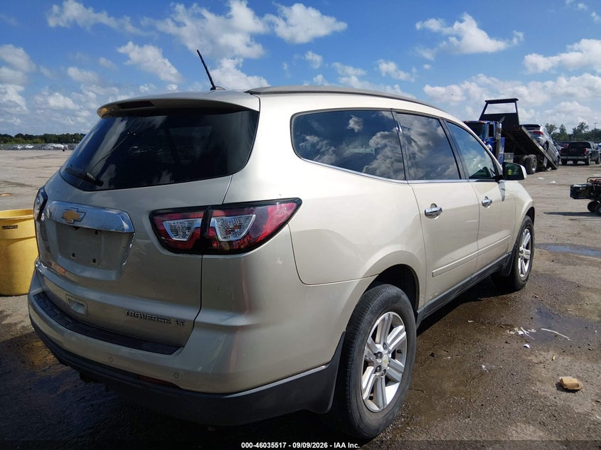 Vin: 1gnkrjkd7dj230078, lot: 46534936, chevrolet traverse 2lt 20134
