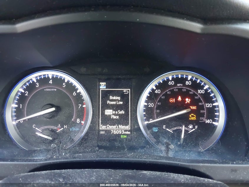 TOYOTA HIGHLANDER 2019 VIN 5TDJZRFH5KS979865