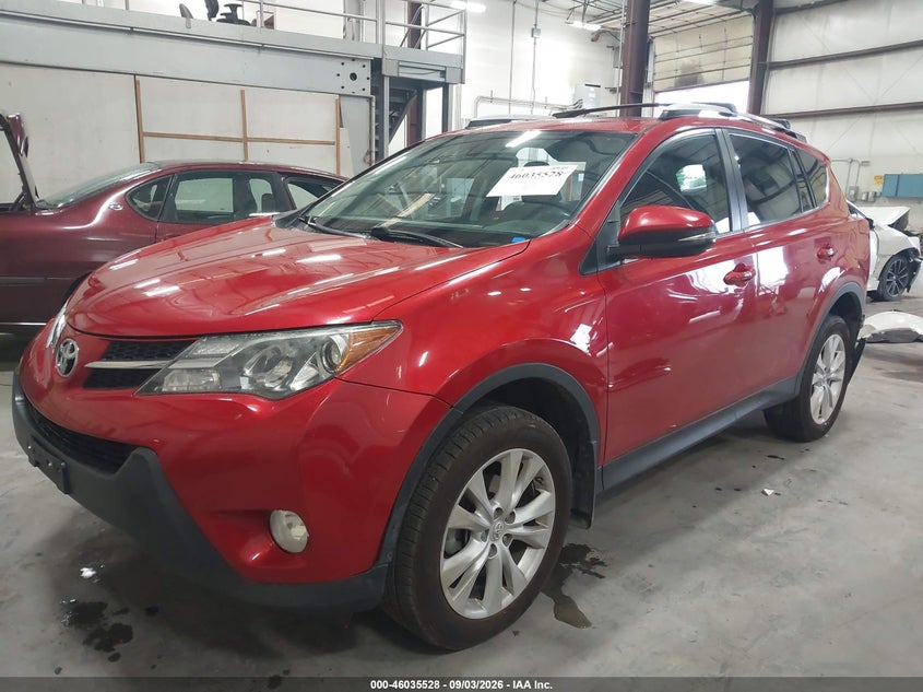2014 Toyota RAV 4, Удар ззаду, IAAI, VIN 2T3DFREV5EW221122 — фото 2