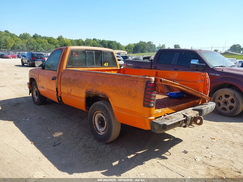GMC SIERRA 1991 VIN 1GTFC24H7ME523053